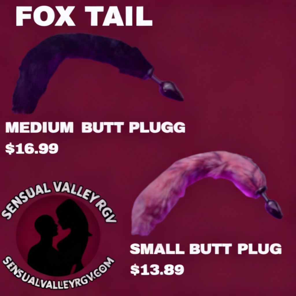 BUTT PLUG FOX TAIL