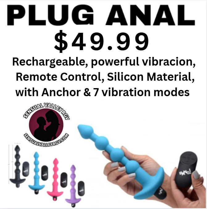 BUTT PLUG BEADS RECHARGEABLE