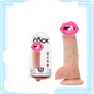 Kingcock 8-inch Realistic Dildo with Suction Cup for Lifelike Pleasure