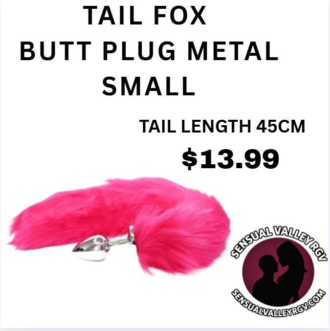 Fox Tail Metal BUTT PLUG