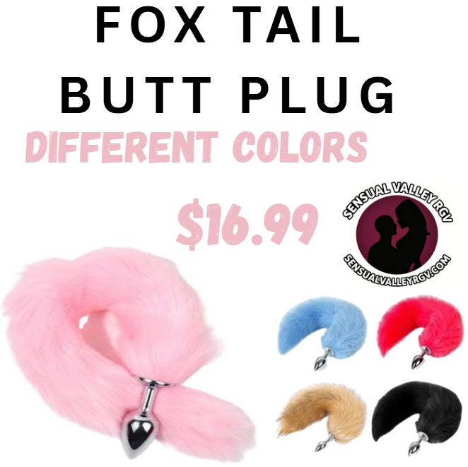 FOX TAIL BUTT PLUG