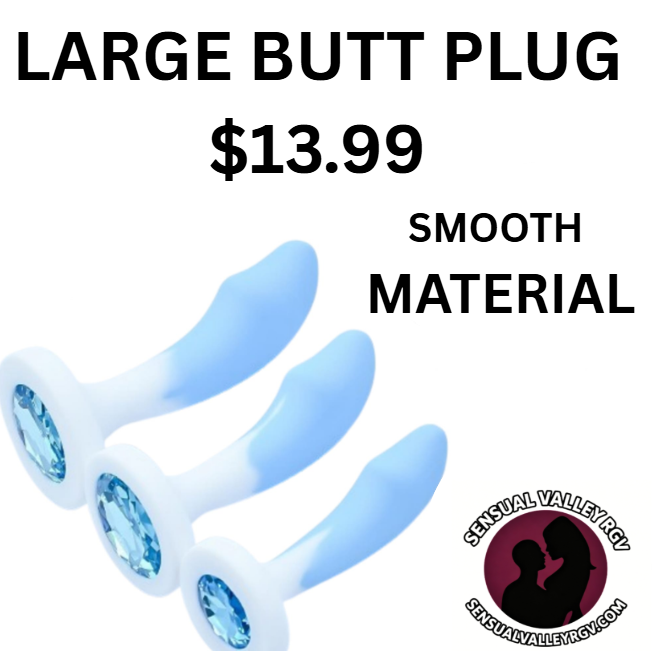 LARGE SILICON BUTT PLUG