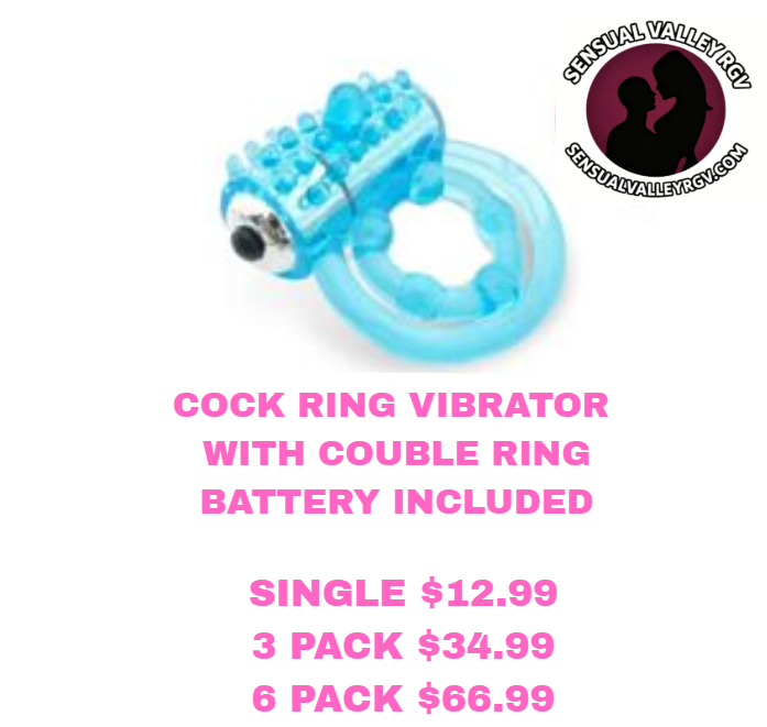 VIBRATOR COCK RING ( BATTERY INLUDED)