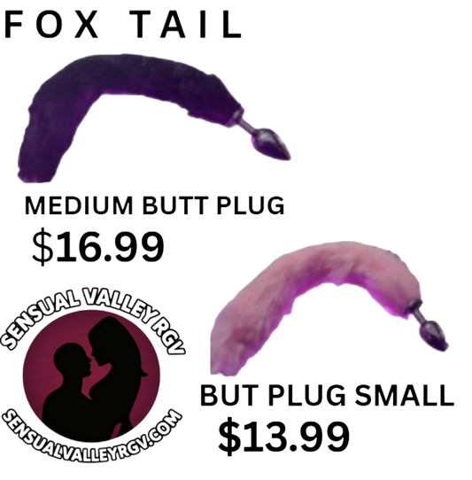 BUTT PLUG  FOX TAIL