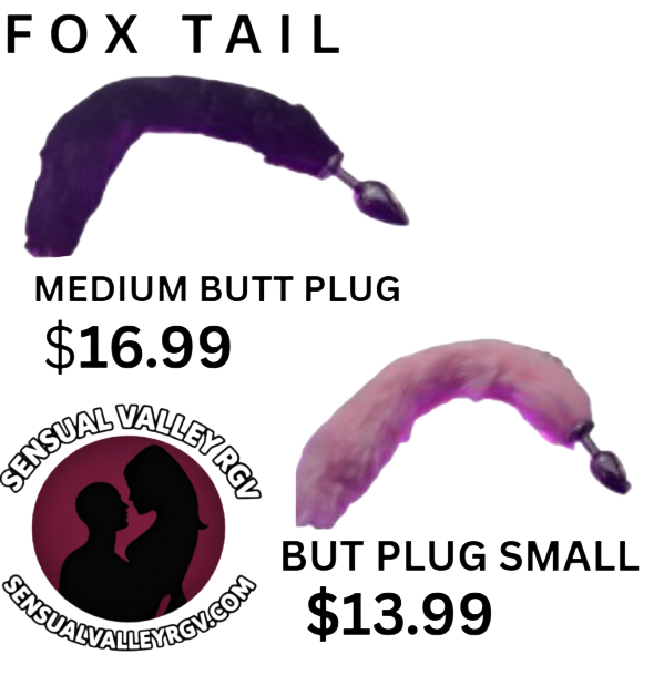 BUTT PLUG  FOX TAIL