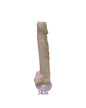 Iridescent Realistic Dildo with Testicles - Soft Silicone Pleasure Toy