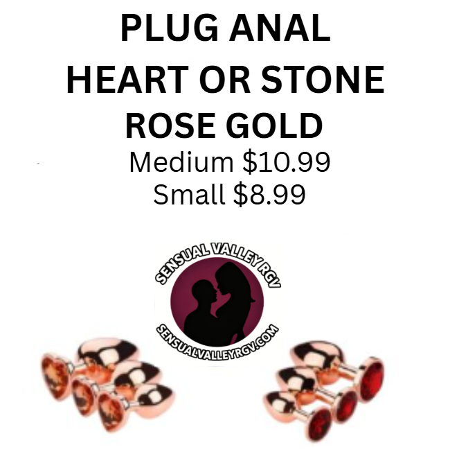 ROSE GOLD BUTT PLUG